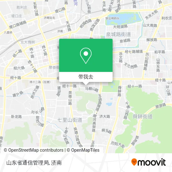 山东省通信管理局地图