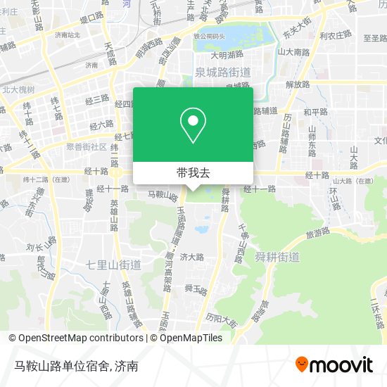 马鞍山路单位宿舍地图