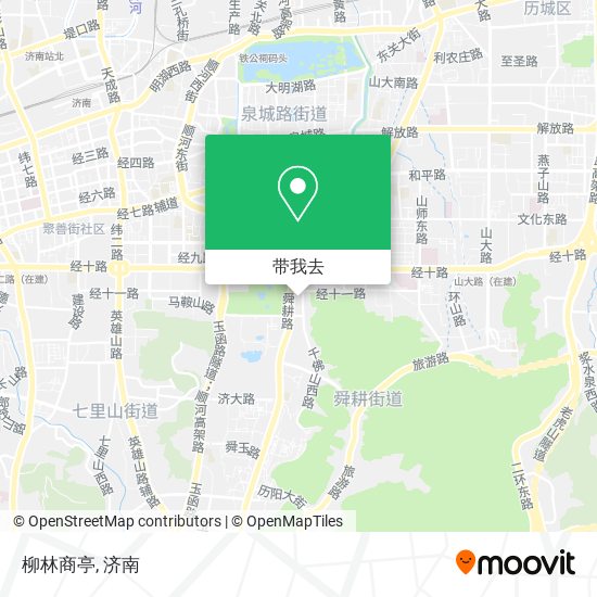 柳林商亭地图
