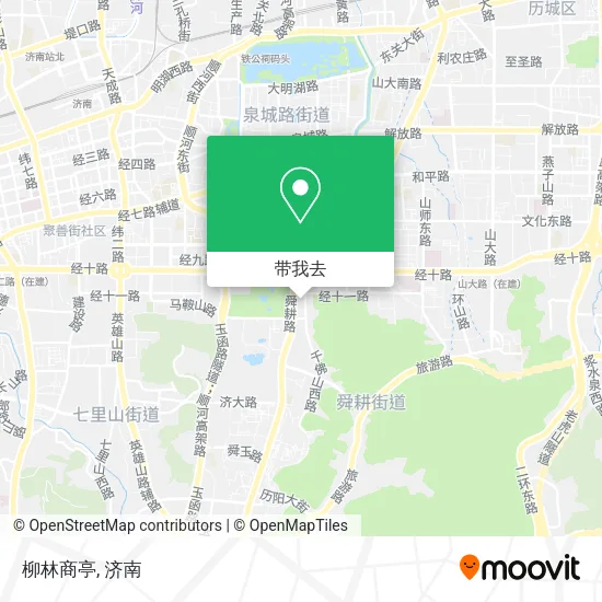 柳林商亭地图