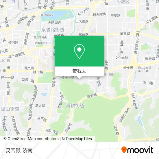 灵官殿地图