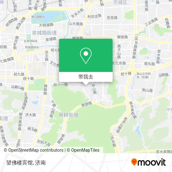望佛楼宾馆地图