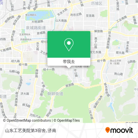 山东工艺美院第3宿舍地图