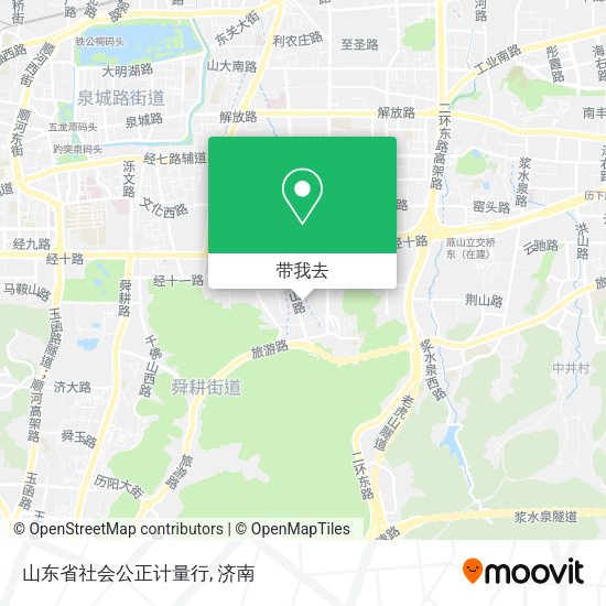 山东省社会公正计量行地图