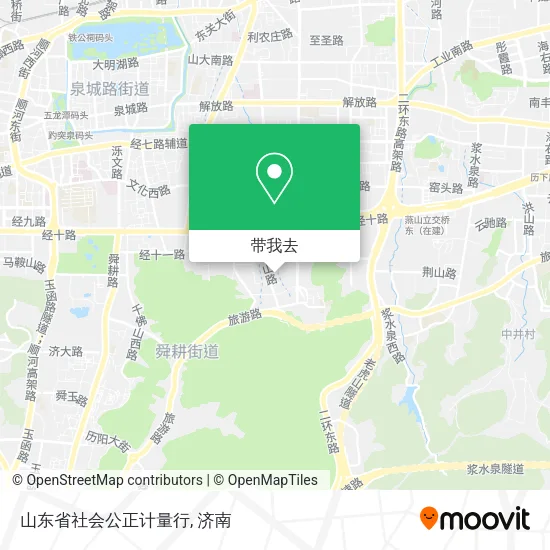 山东省社会公正计量行地图