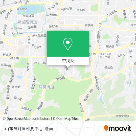 山东省计量检测中心地图