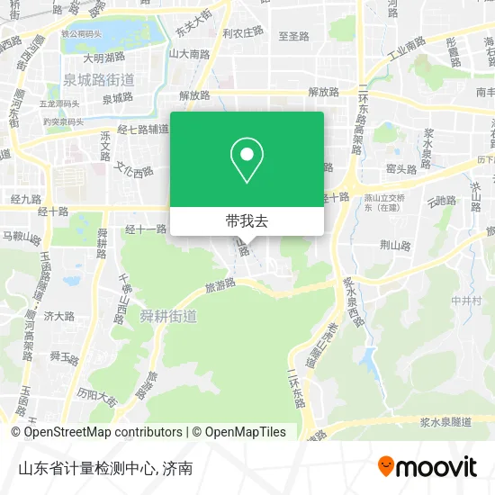 山东省计量检测中心地图