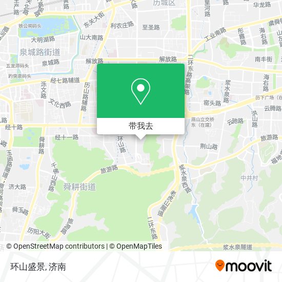 环山盛景地图