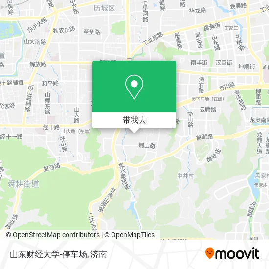 山东财经大学-停车场地图