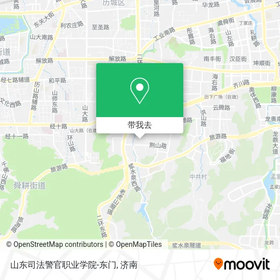 山东司法警官职业学院-东门地图