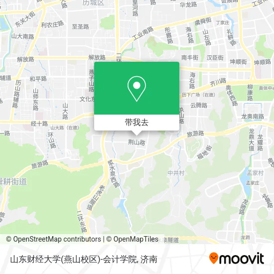 山东财经大学(燕山校区)-会计学院地图
