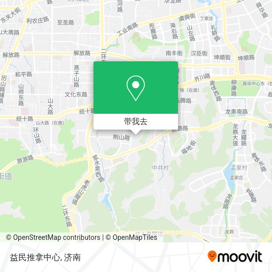 益民推拿中心地图