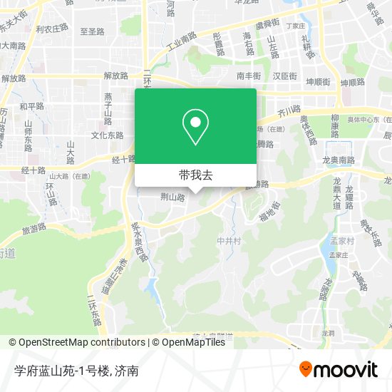 学府蓝山苑-1号楼地图
