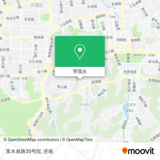 浆水泉路20号院地图