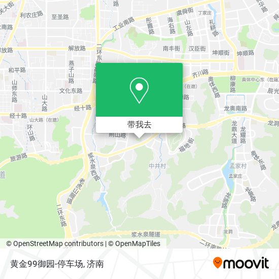 黄金99御园-停车场地图