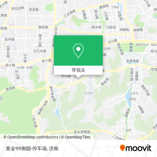 黄金99御园-停车场地图