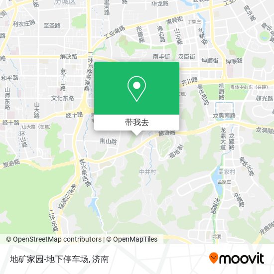 地矿家园-地下停车场地图