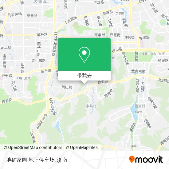 地矿家园-地下停车场地图