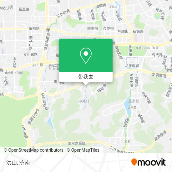 洪山地图