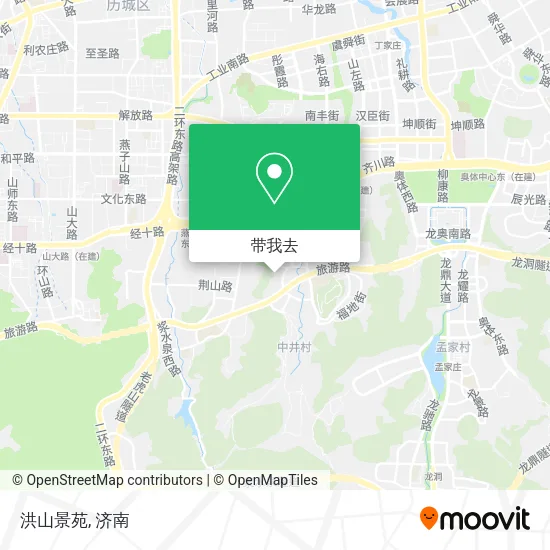 洪山景苑地图