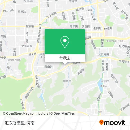 汇东香墅里地图