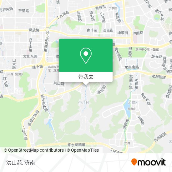 洪山苑地图