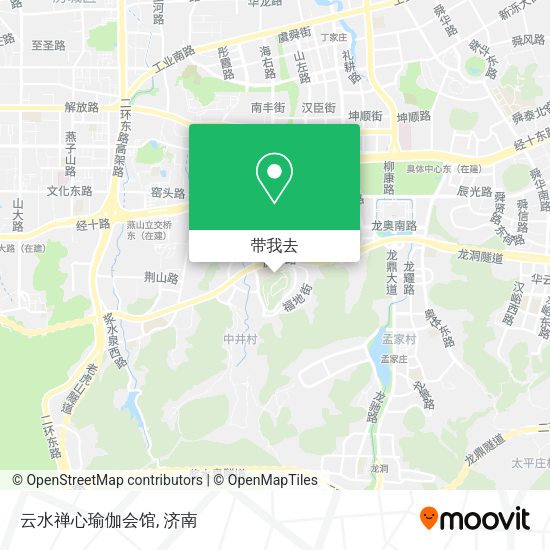 云水禅心瑜伽会馆地图