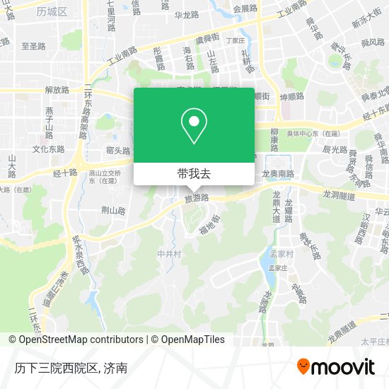 历下三院西院区地图