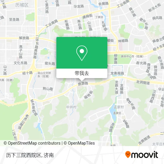 历下三院西院区地图