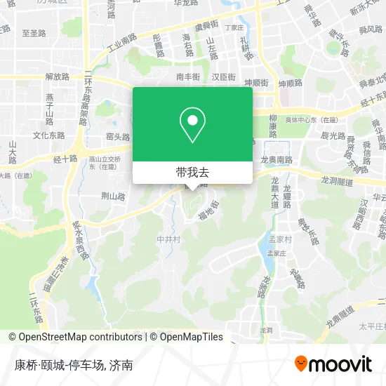 康桥·颐城-停车场地图