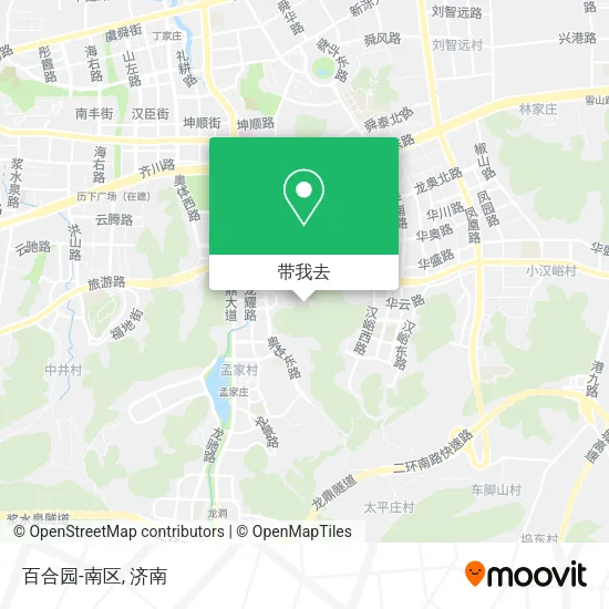 百合园-南区地图