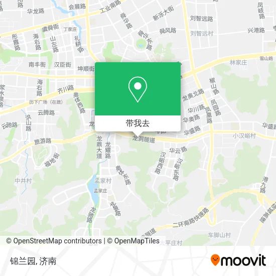 锦兰园地图