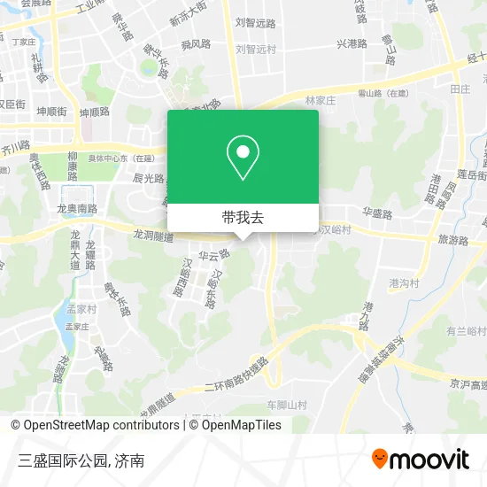 三盛国际公园地图