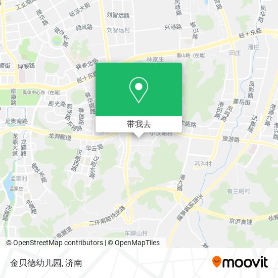 金贝德幼儿园地图