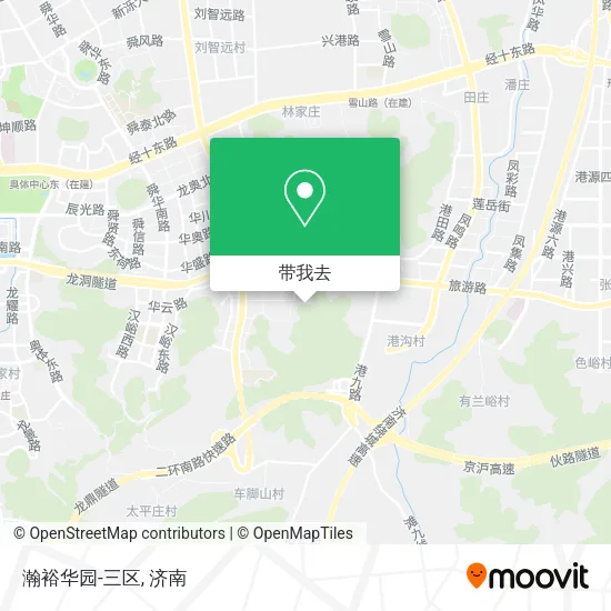 瀚裕华园-三区地图