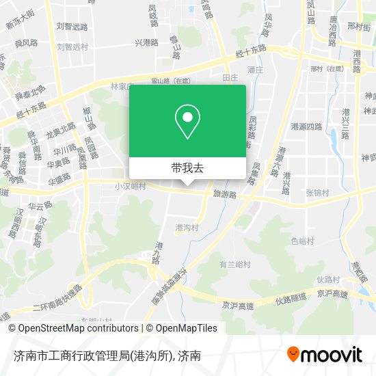 济南市工商行政管理局(港沟所)地图