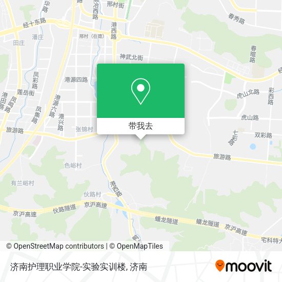 济南护理职业学院-实验实训楼地图