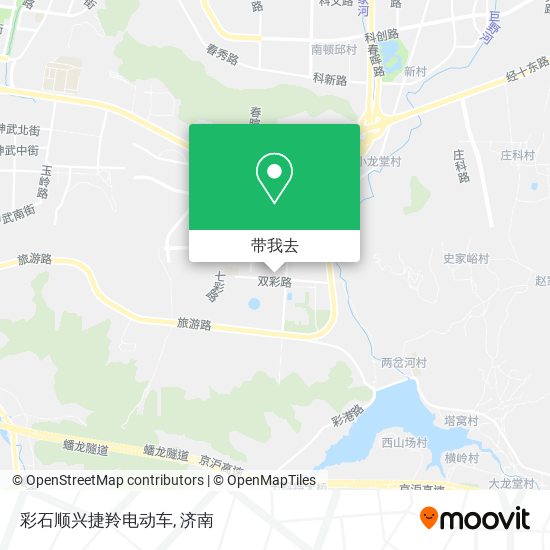 彩石顺兴捷羚电动车地图