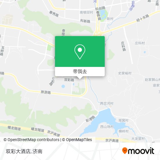 双彩大酒店地图