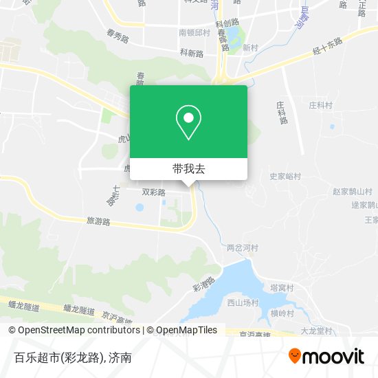 百乐超市(彩龙路)地图