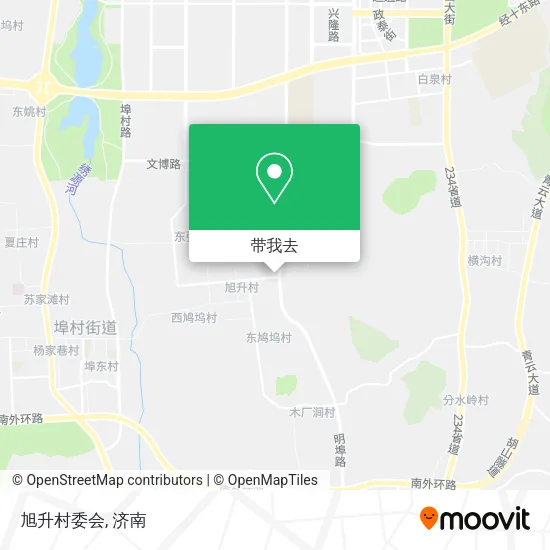 旭升村委会地图