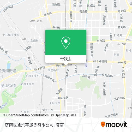 济南世通汽车服务有限公司地图