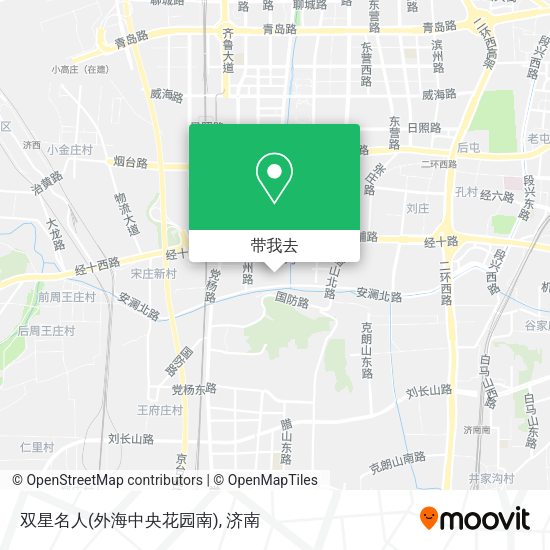 双星名人(外海中央花园南)地图