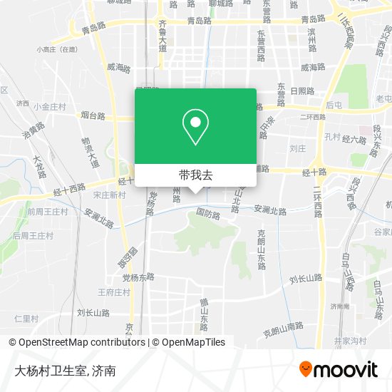 大杨村卫生室地图