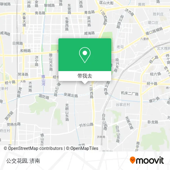 公交花园地图