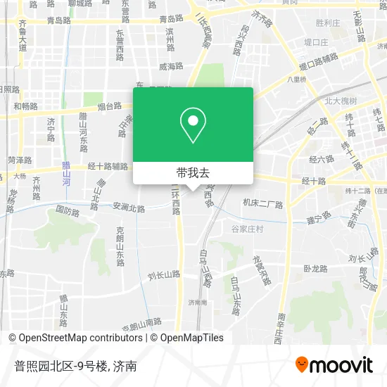 普照园北区-9号楼地图