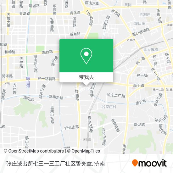 张庄派出所七三一三工厂社区警务室地图
