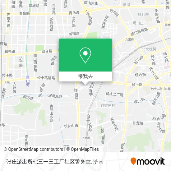 张庄派出所七三一三工厂社区警务室地图
