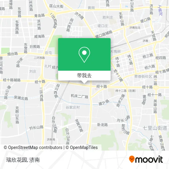 瑞欣花园地图