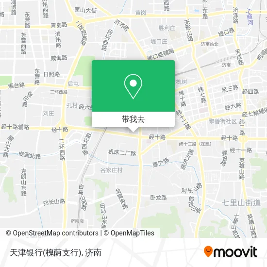 天津银行(槐荫支行)地图